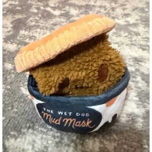 Bark "The Wet Dog Mud Mask" Plush Dog Toy